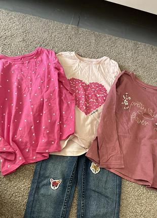 Одяг на дівчинку 116