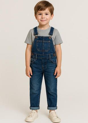 Джинсовий комбінезон next на 4-5 років