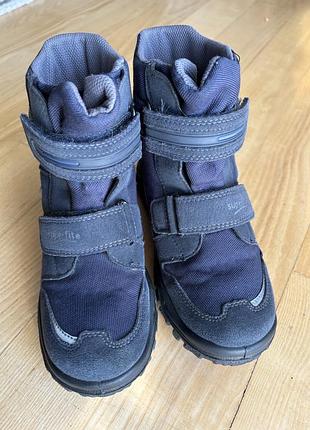 Чоботи зимові superfit 33 р. темно-сині