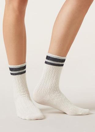 Теплі шкарпетки з вовною та кашеміром calzedonia