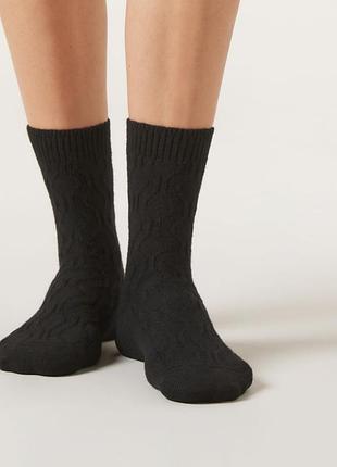 Теплые носки с шерстью и кашемиром calzedonia