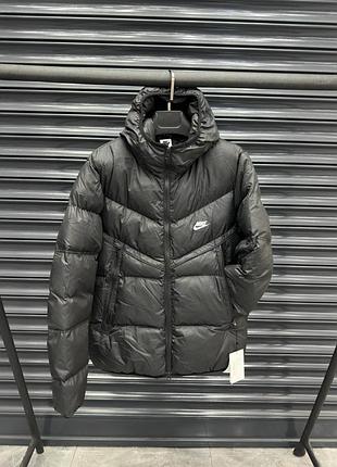 Пуховик nike storm-fit чорний