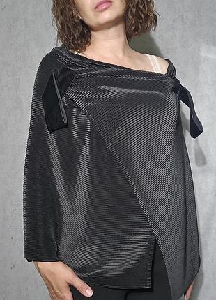 Плісована накидка / палантин emporio armani (made in italy)