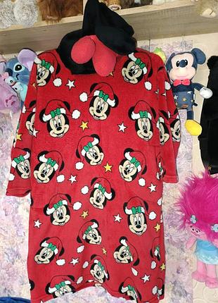 Худи плед минни маус дисней