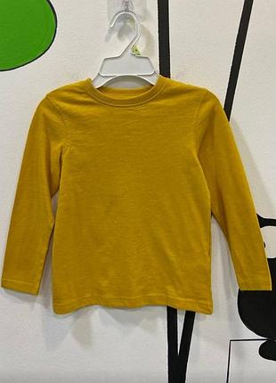 Бавовняний трикотажний реглан лонгслів топ джордж для хлопчика