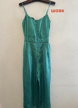 Шелковый комбинезон