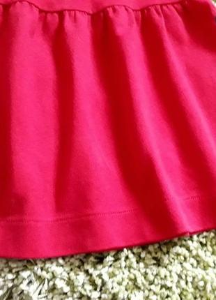 Нарядное праздничное платье, красное платье, новогоднее платье oshkosh3 фото