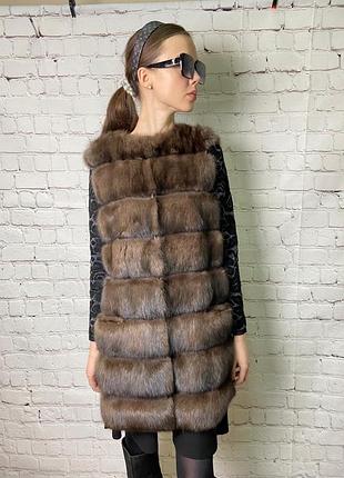 Жилет соболевий