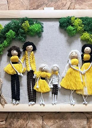 Картина панно "моя родина"