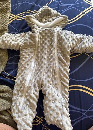 Дитячий комбінезон зимовий 1-3 місяців