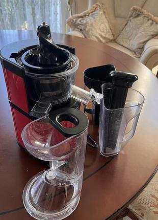 Соковижималка шнекова klarstein fruitberry slow juicer