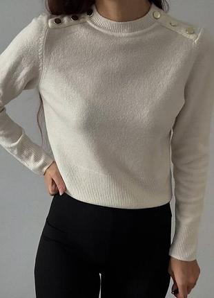 Белый теплый свитер,теплая белая кофта, нарядная красивая кофта, белая теплая кофта, красивая белая кофта, теплый белый свитер, красивый свитер