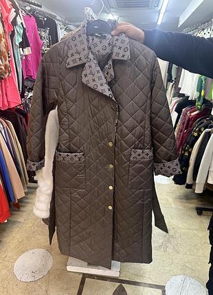 Куртки пальто луи виттон ниже колен