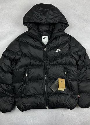 Мужской пуховик от nike storm-fit windrunner primaloft