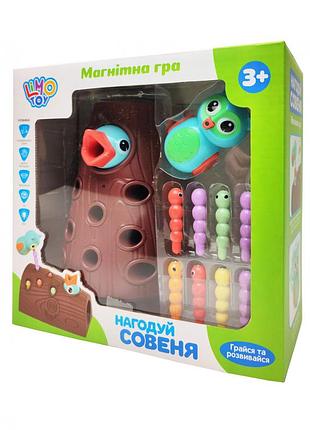 Магнитная игра накорми совенок