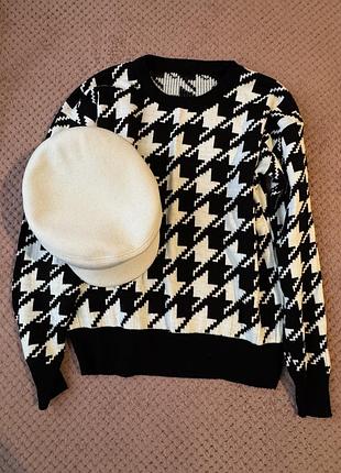 Светер в густину лапку