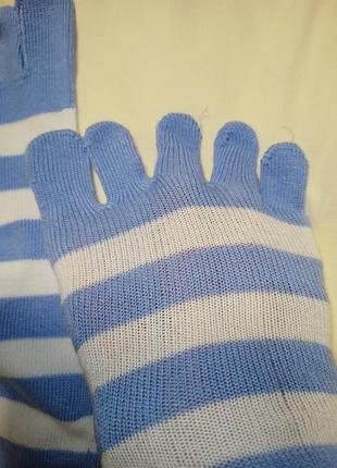 Шкарпетки з пальцями, one size.