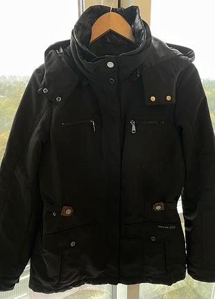 Чорна демісезонна куртка geox розмір m