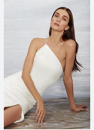 Макси платье от bershka