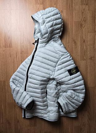 Оригинальный пуховик микропуховик куртка stone island loom woven chambers