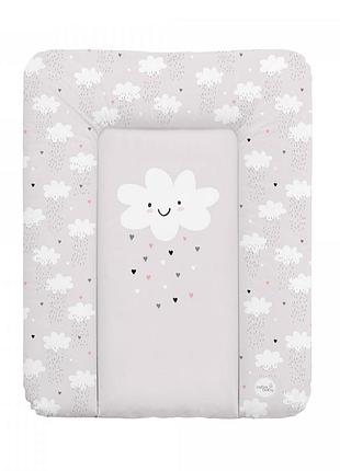 Матрац сповивальний на комод ceba baby 70*50 см м'який хмарка