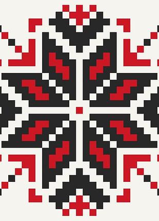 Картина за номерами "етнічний орнамент" 13039-ac 30х30 см