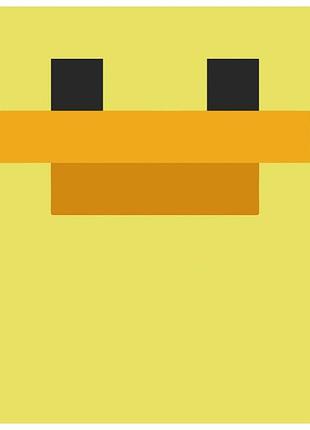 Роспись на холсте "утка" 15021-ac 30x30 см