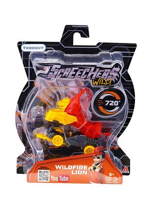 Машинка-трансформер вайлдфаер лаен screechers wild! eu685004