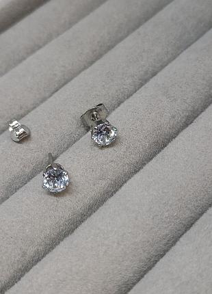 Сережки stainless steel нержавіюча сталь