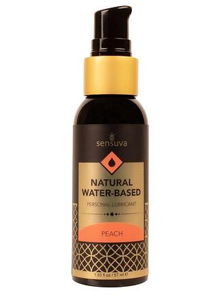 Смазка на водной основе sensuva natural water-based peach (57мл) без глицерина и парабенов