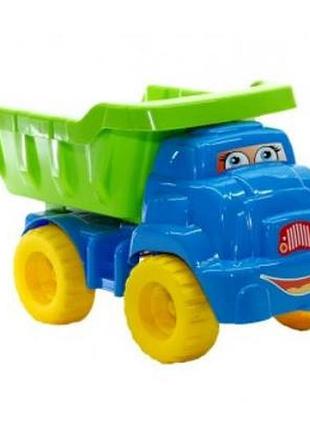 Игровой набор для песочницы №3 013575 самосвал голубой/салатовый