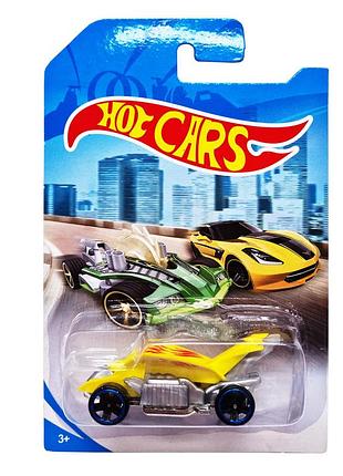 Машинка игровая металлическая hot cars 324-17 масштаб 1:64