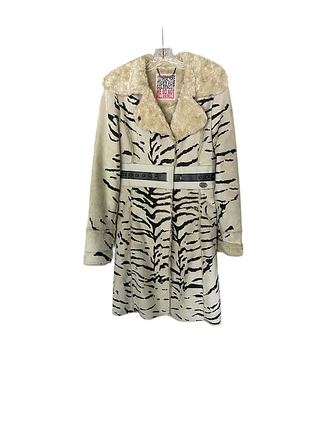 Стильная винтажная дублёнка