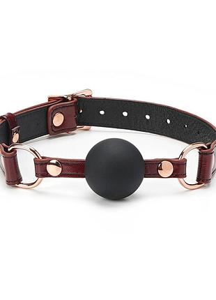 Кляп liebe seele wine red ball gag