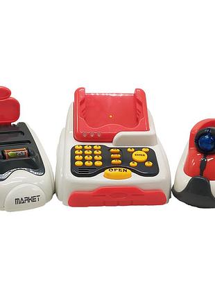 Детский кассовый аппарат 668 со звуком вид 3