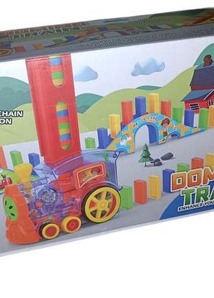 Поезд "domino" yxy955-3a, свет, музыка