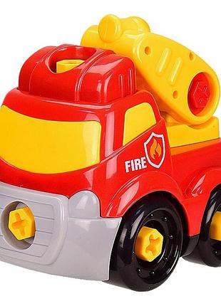 Детский конструктор-скрутка sg-2296ab отвертка и 3 насадки красный