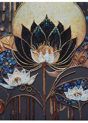 Набір для вишивання бісером "мрій розквітати" ab-917 на натуральному полотні