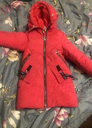 Зимний пуховик детский
