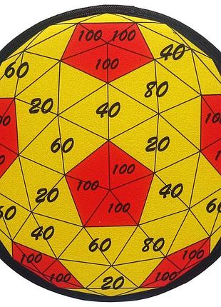 Дартс дитячий mr 0352-1 на липучці, м'ячики 2 шт, дротики 2 шт