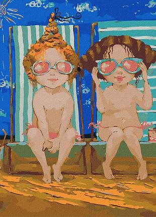 Картина по номерам "розовые очки" kho2386 40х40 см