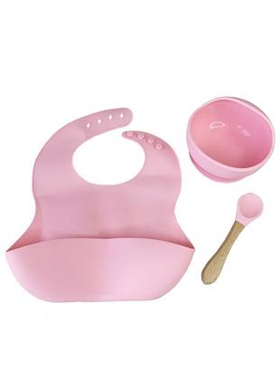 Набір для годування, рожевий