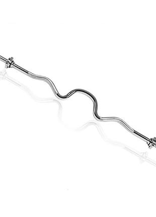 Гриф штанги z-образный ne-z-120-25, 1,2 м 25 мм