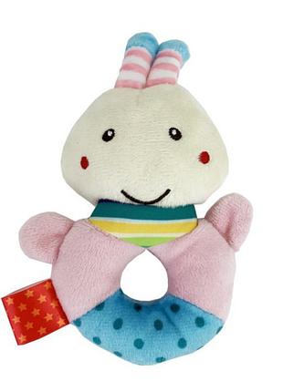 Мягкая игрушка-погремушка "бабочка" tm bbsky mgz-1203-5