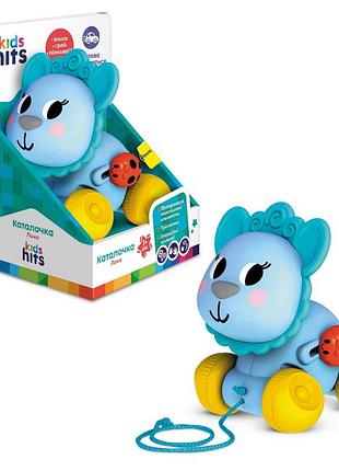 Игрушка-каталочка "лама" kh22/001 инерционные колеса