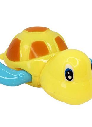 Заводная игрушка для купания "черепашка" mgz-0919(yellow)