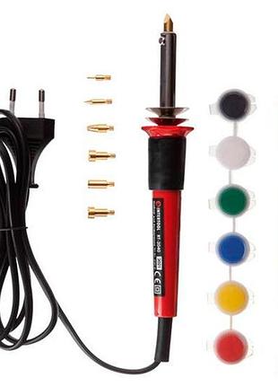 Набор для выжигания intertool 30 вт (rt-2040)