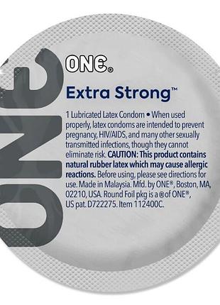 Презерватив one extra strong 1 шт.