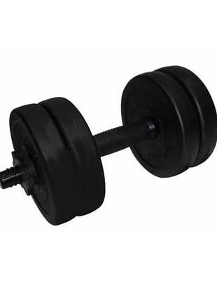 Гантель складальна композитна в пластиковій оболонці rock pro 5,5 кг ne-pl-g-005