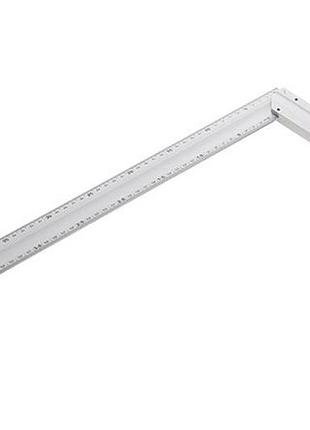 Угольник intertool 500 мм алюминиевый (mt-2065)